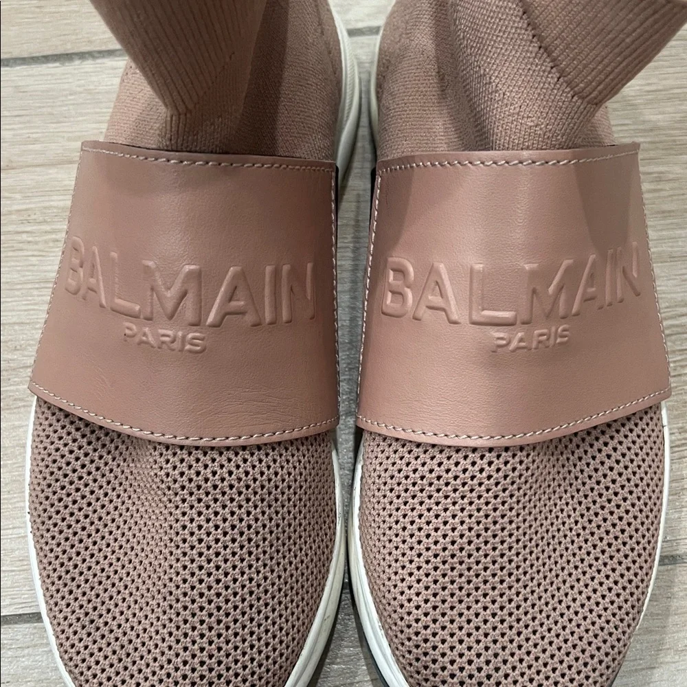 Balmain Blush Sock Sneakers - Picture 4 of 4